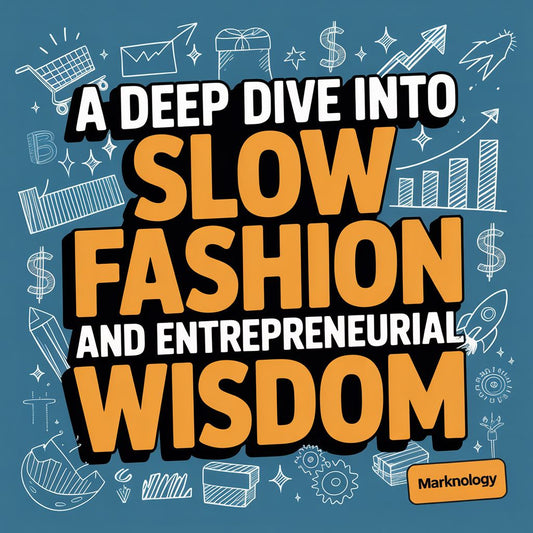 A Deep Dive into Slow Fashion and Entrepreneurial Wisdom