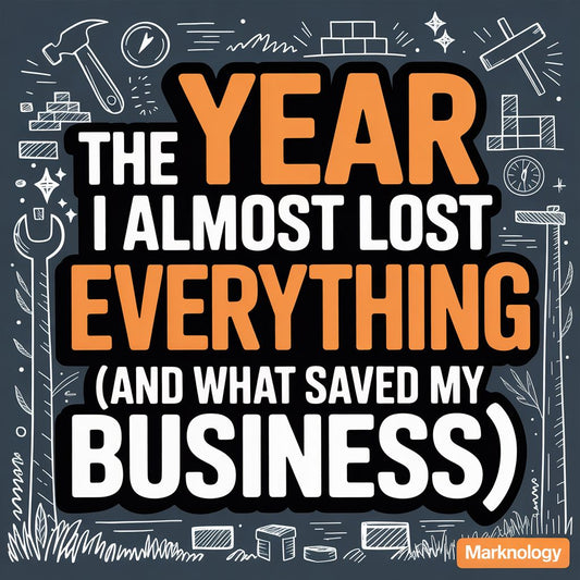 The Year I Almost Lost Everything (And What Saved My Business)