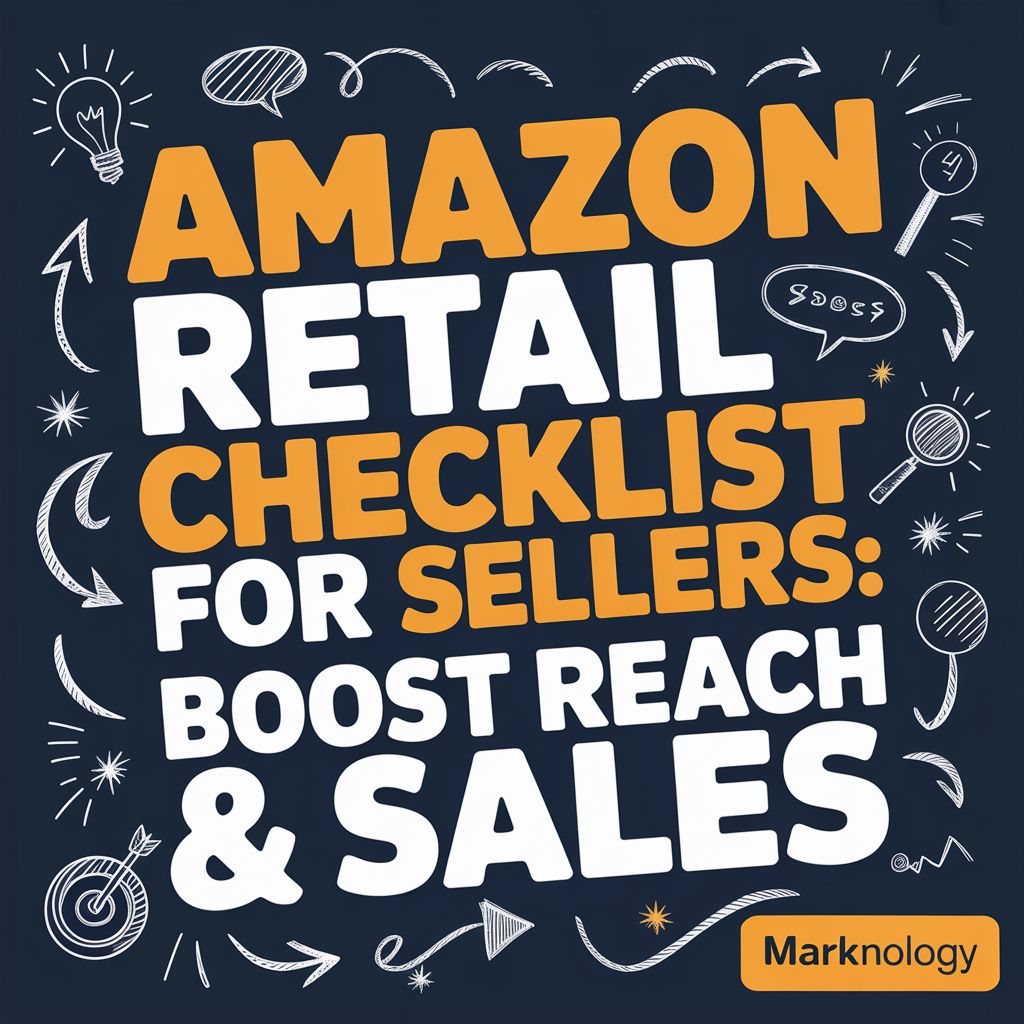 Amazon Retail Checklist for Sellers: Boost Reach & Sales