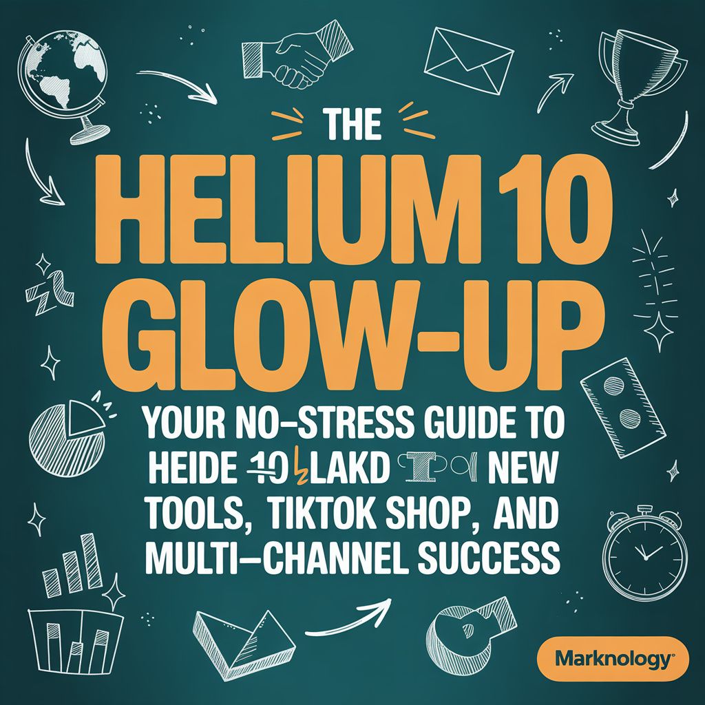 The Helium 10 Glow-Up: Your No-Stress Guide to Helium 10 New Tools, TikTok Shop, and Multi-Channel Success