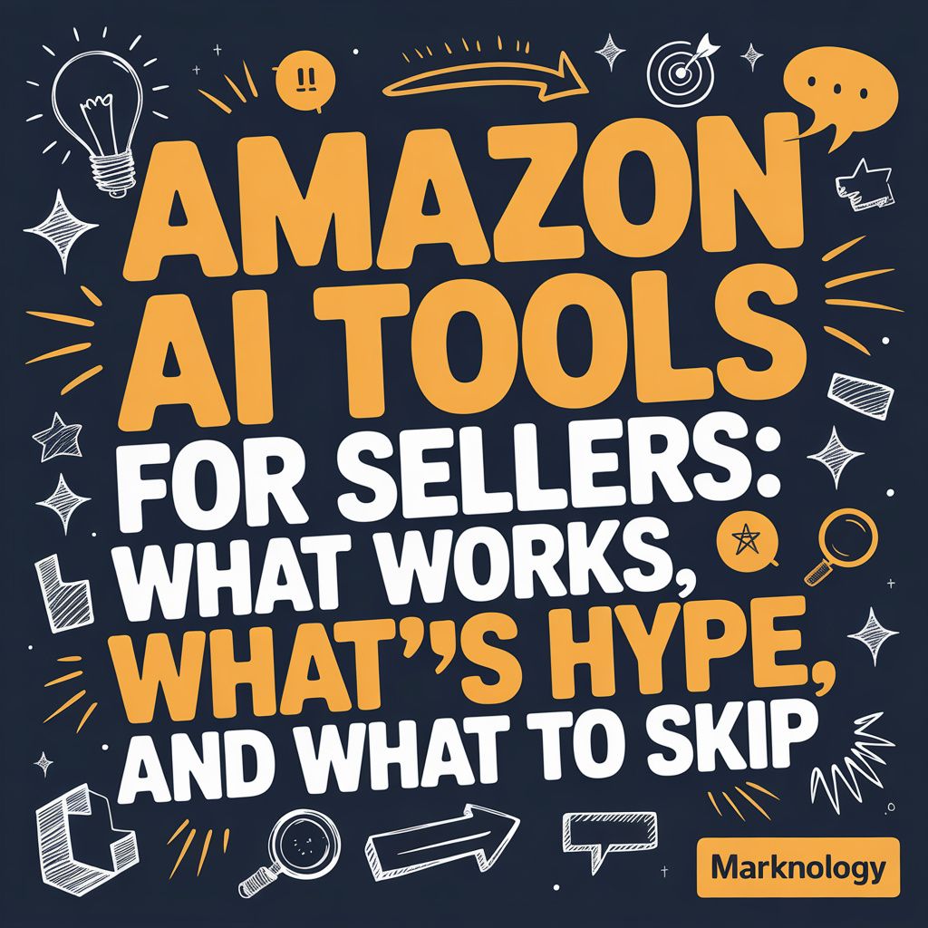 Amazon AI Tools for Sellers: What Works, What's Hype, and What to Skip