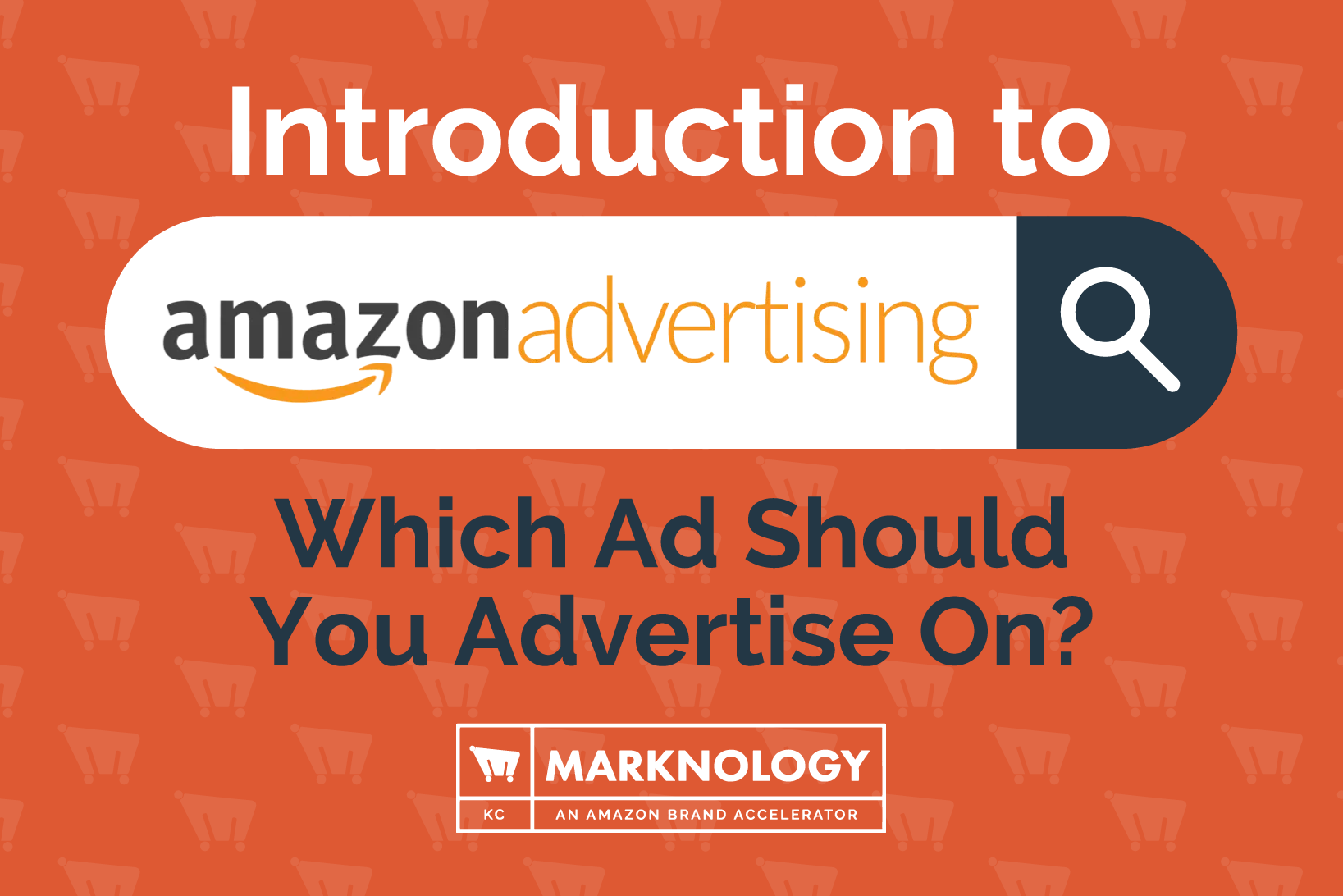 Introduction to Amazon Advertising - Which Ad Should You Advertise On?