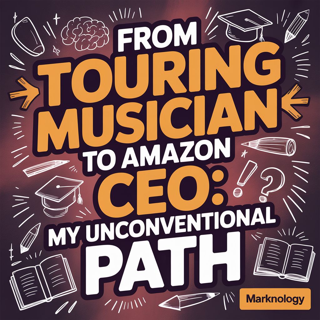From Touring Musician to Amazon CEO: My Unconventional Path