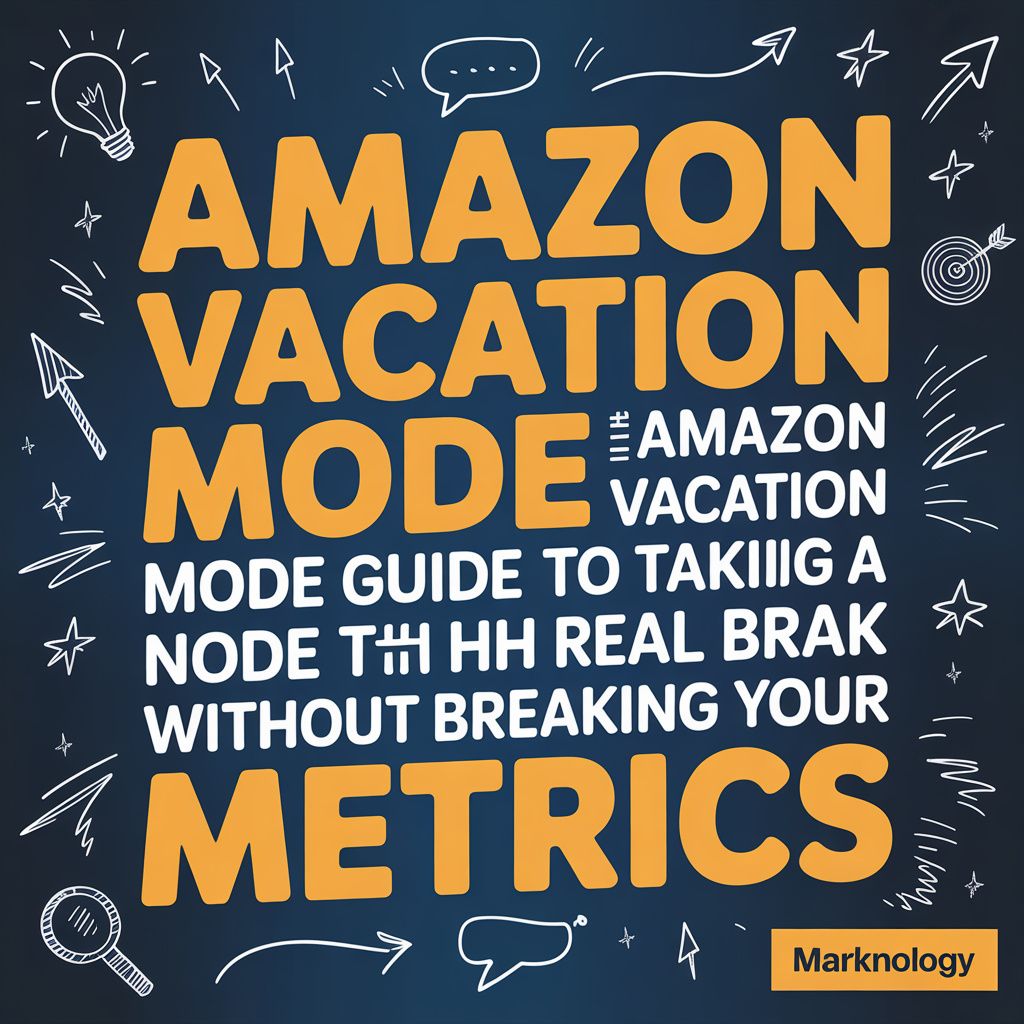 Amazon Vacation Mood: The Amazon Vacation Mode Guide to Taking a Real Break Without Breaking Your Metrics