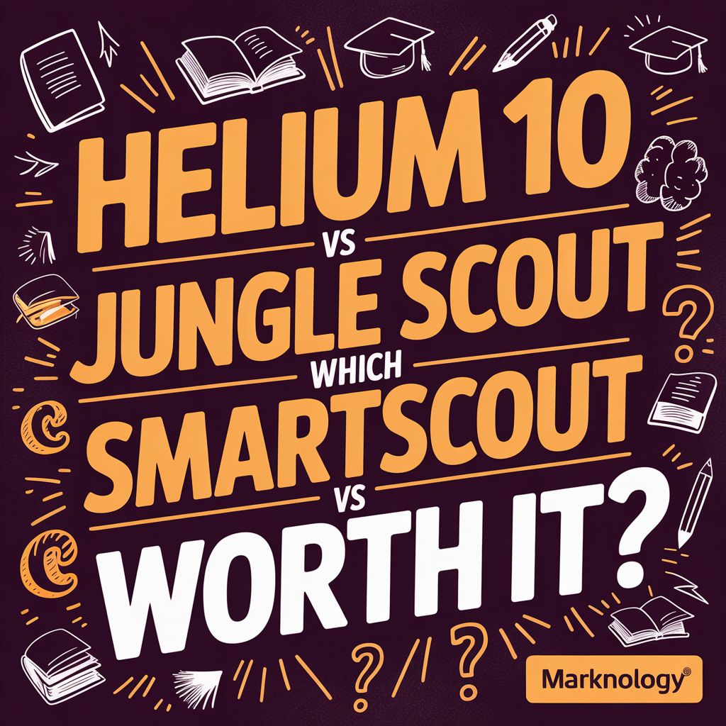 Helium 10 vs Jungle Scout vs SmartScout: Which Amazon Tool Is Worth It?