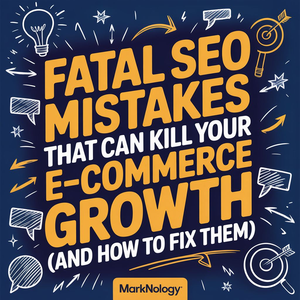 Fatal SEO Mistakes That Can Kill Your E-Commerce Growth (and How to Fix Them)