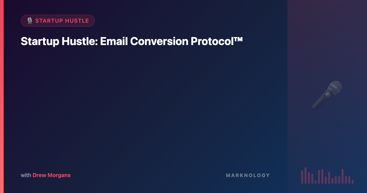 Email Conversion Protocol™ – Marknology